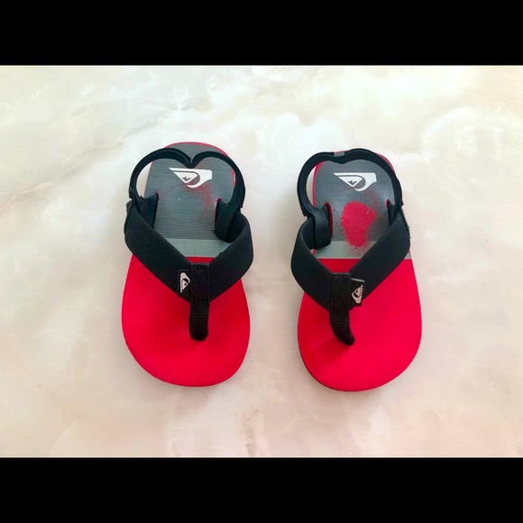 Quiksilver Toddler's Molokai Layback Sandals Size 6.5 Kids Shoes - Picture 6 of 6